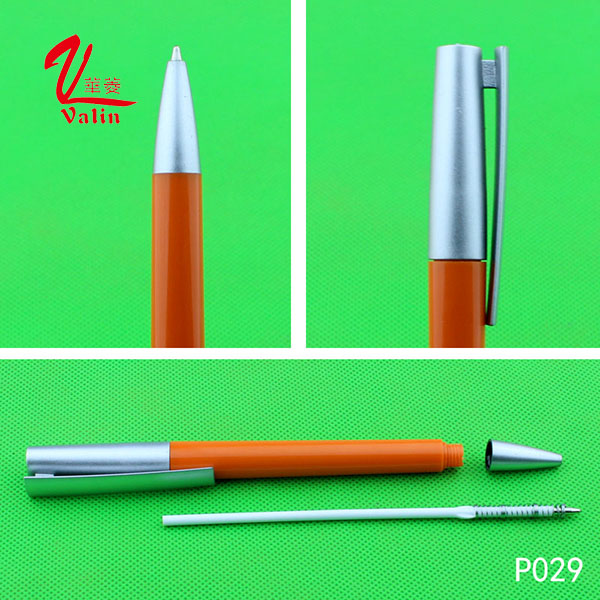 Advertising Plastic Ball Pen 0.1mm Refill Promotional Pen on Sell