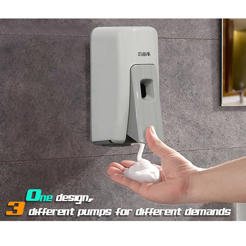 Wall Mount Manual Foaming Soap Dispenser for Restroom (VX687)