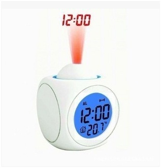 Multifunctional LED Colorful Clock. Voice Control Alarm Clock night Light