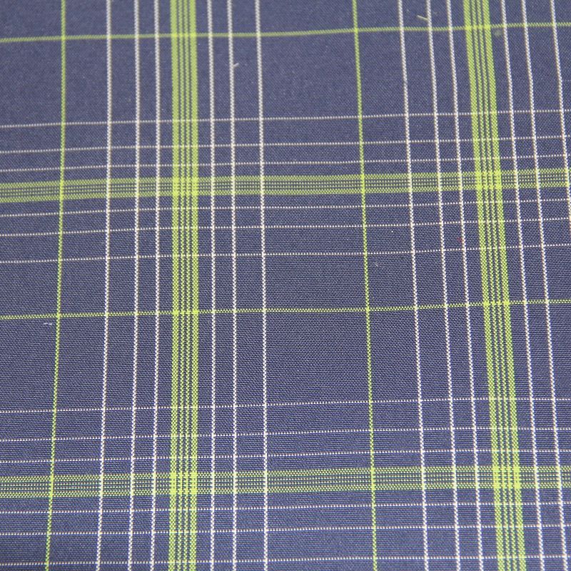 Polyester Yarn-Dyed Fabric for Men's Garment