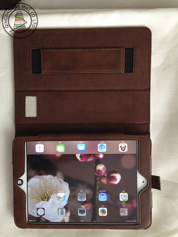 Hemp PU Leather Tablet PC Cases for iPad