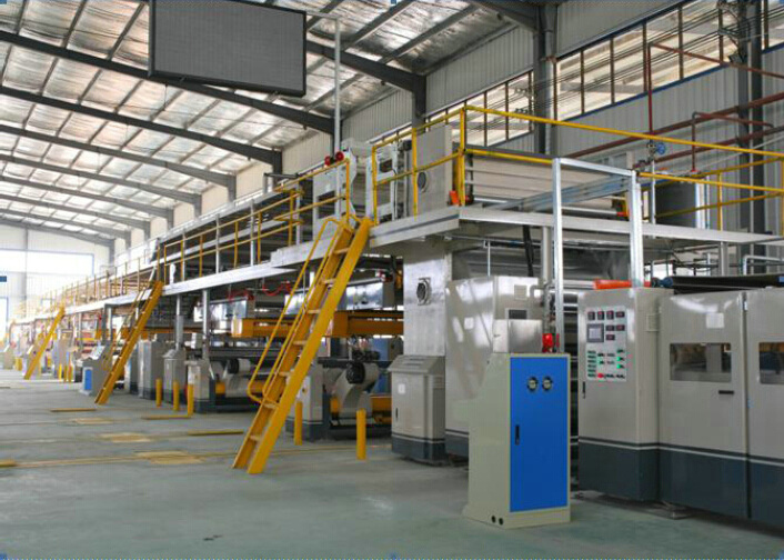 Wj-150-1600-II 5 Layer Corrugated Paperboard Production Line