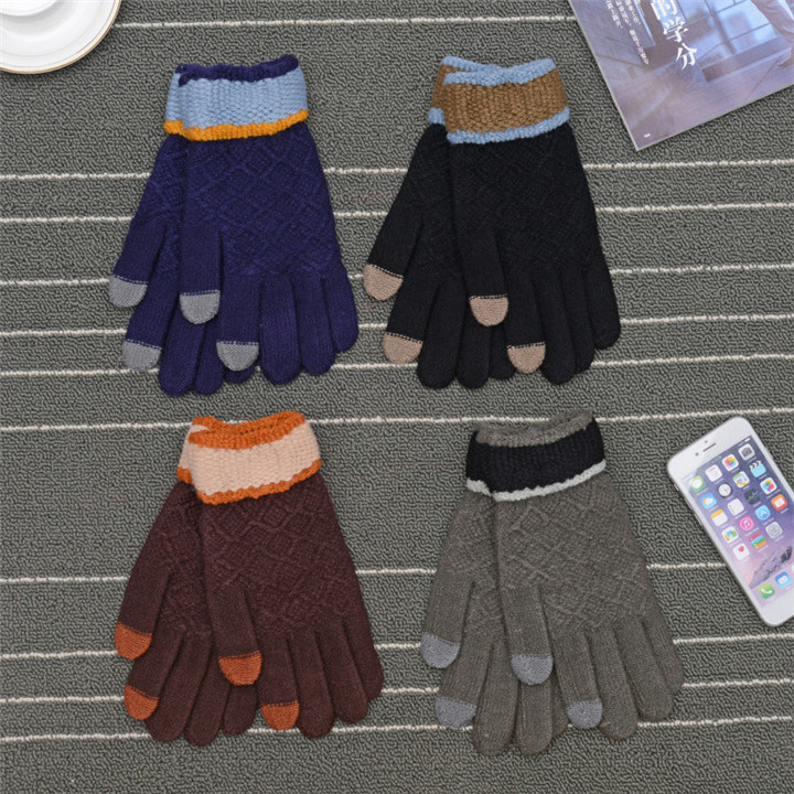 Wholesale Cheap Latest Knit Glove, Touch Screen Gloves, Grant Boxing Gloves for Winter