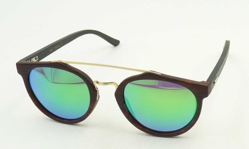 F15937 Hotsale Good Quality Bamboo Temple Sunglass Meet Ce