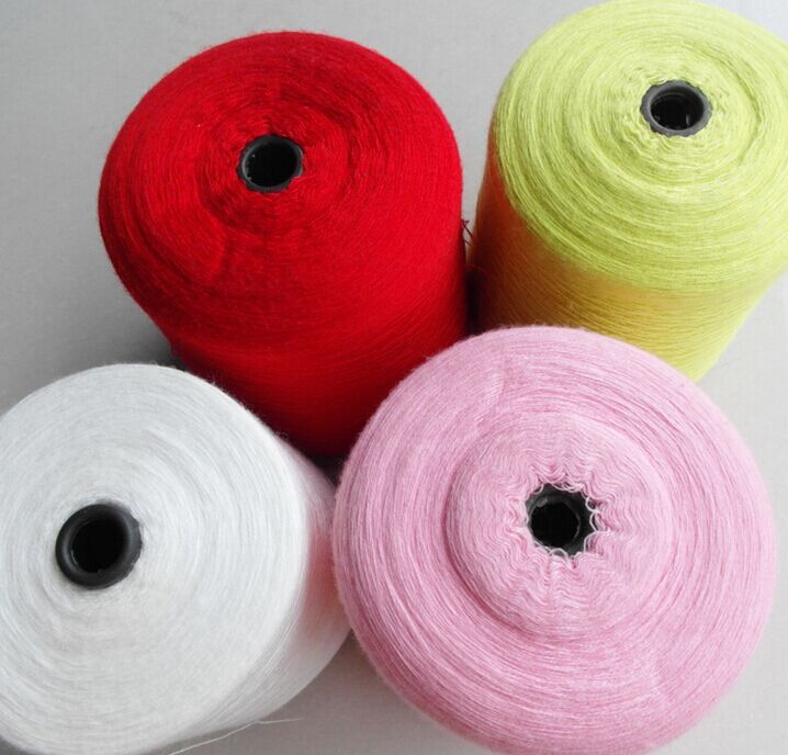 Colored 2/20s Recycled Cotton Yarn