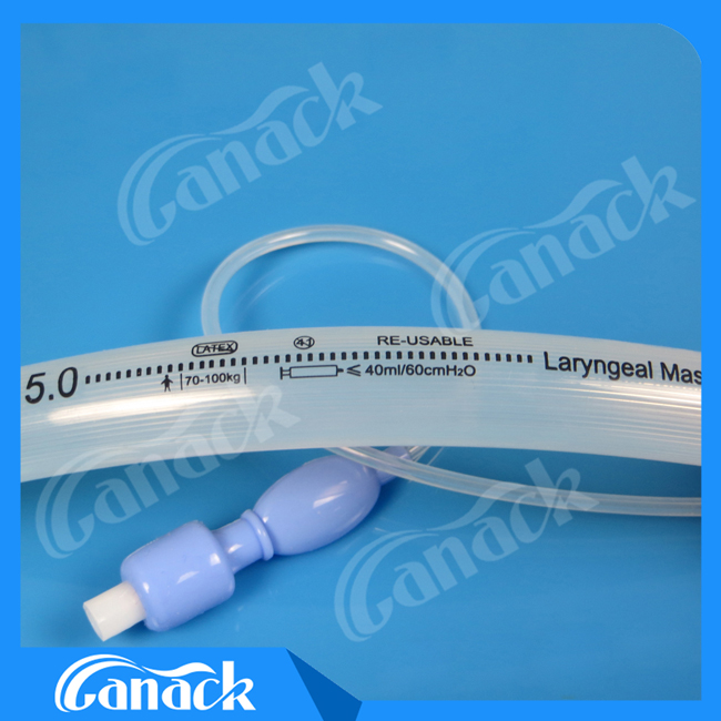 High Quality Medical Reusable Silicone Laryngeal Mask for Pediatric with Cuff