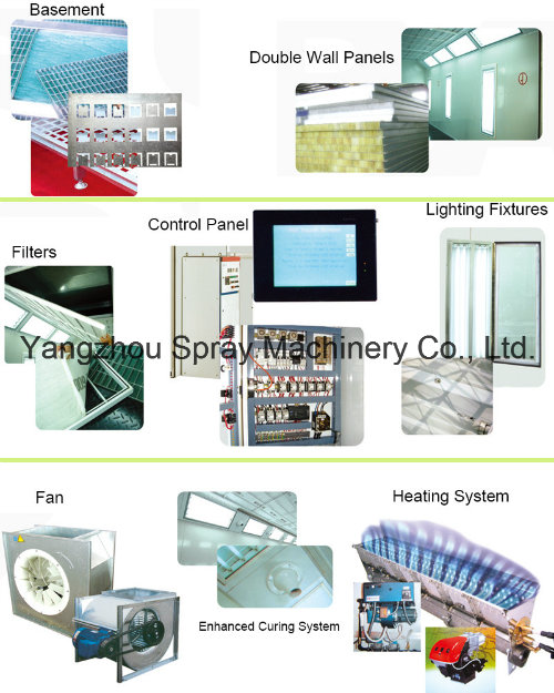 Non -Standard Large Industrial Paint Spray Booth