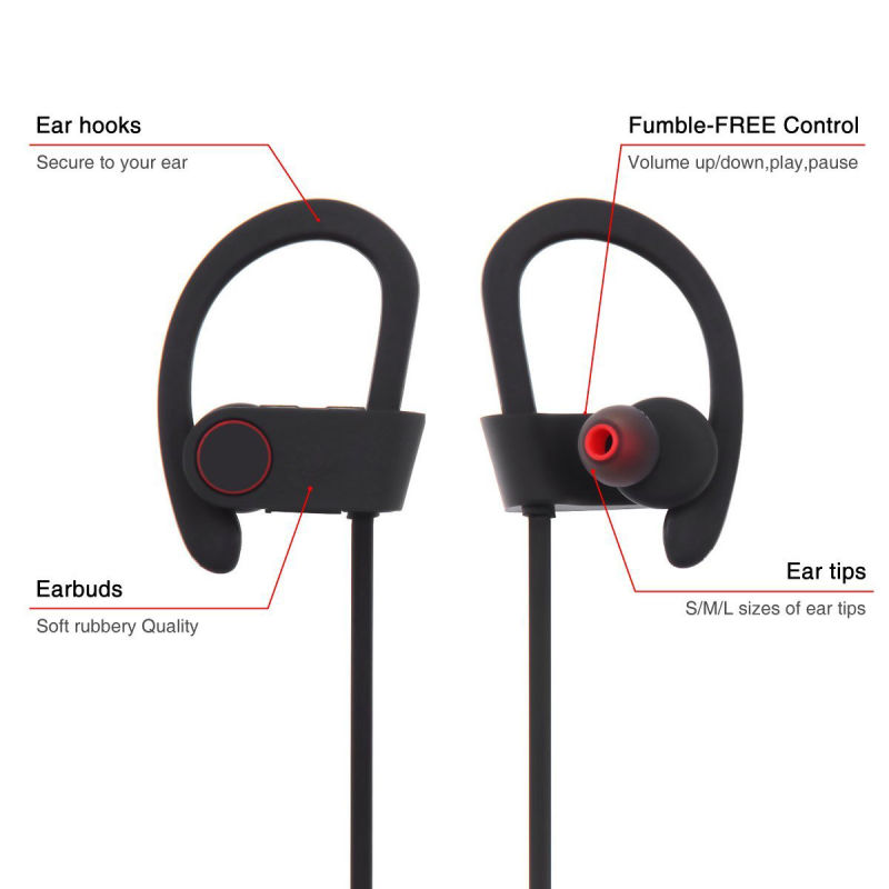 Stereo Sound Fashion Sport Wireless Bluetooth Headphone