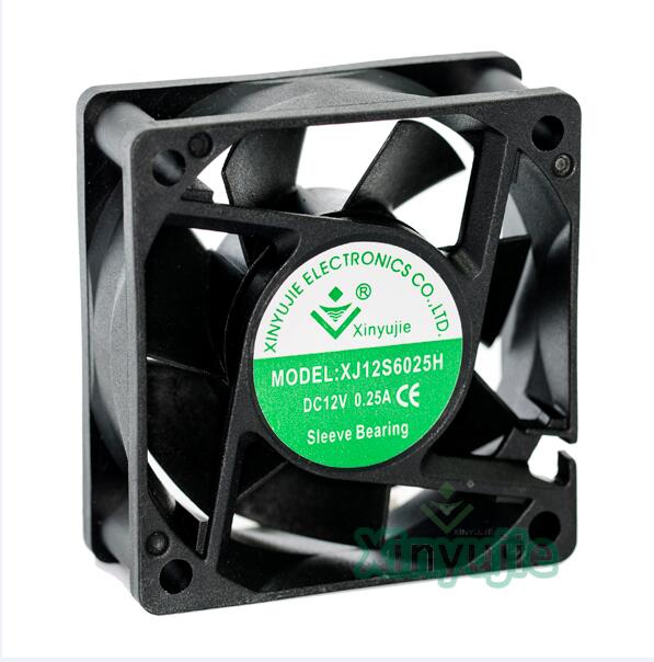 Super Quiet High Velocity Mini DC Fan 6025 60mm 60X60X25mm