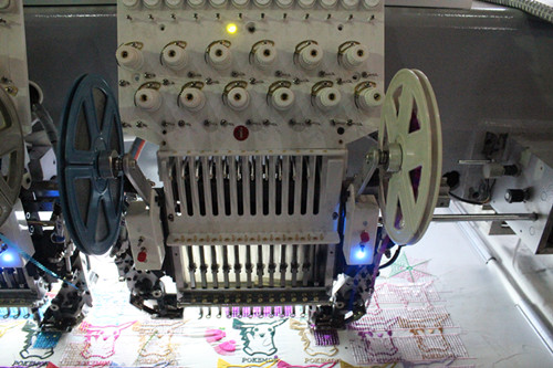 Mixed Computerized Double Sequin Machine