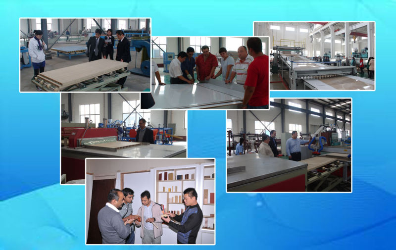 PVC WPC Door Board Production Line