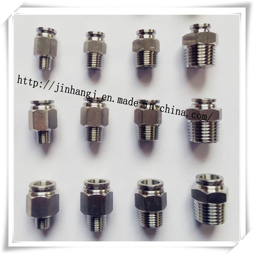 Stainless Steel PC6-04 Pneumatic Fittings