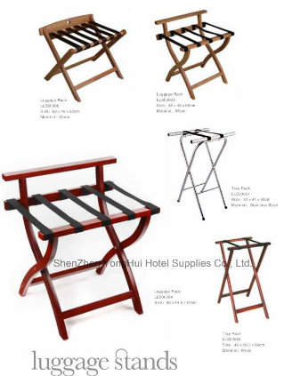 Foldable Luaggage Rack Stool Bedroom Tray Stand