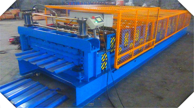 High Speed Roofing Double Layer Hi Rib Profile Roll Forming Machine