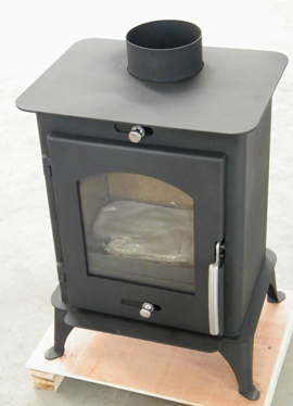 Double Door Cast Iron Stove (FIPA016) , Wood Burning Stove