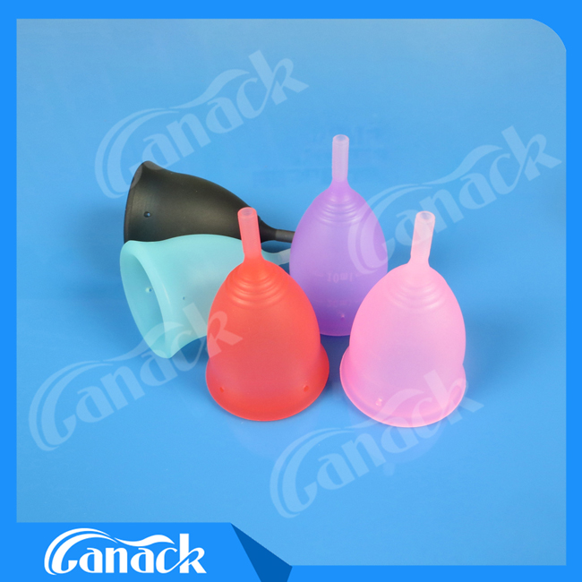 100% Medical Grade Silicone Menstrual Cup for Lady