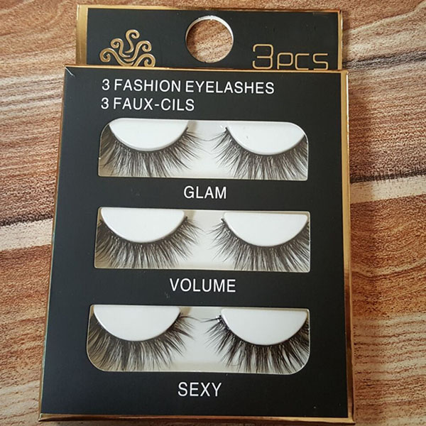 Fashion Colorful Makeup Synthetic Hair False Eyelashes