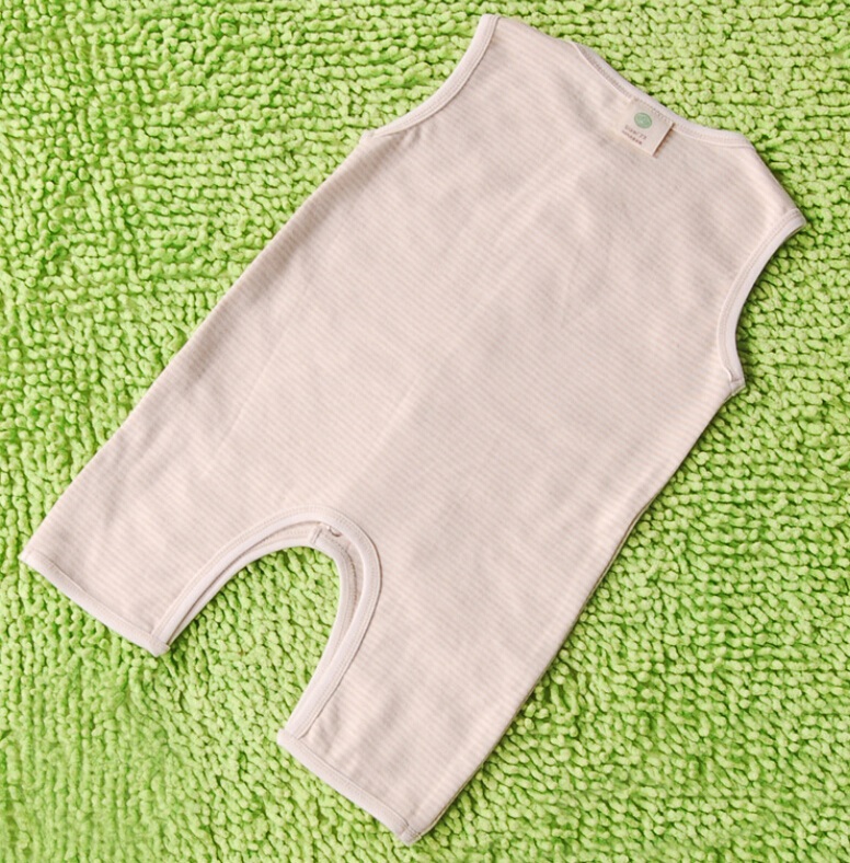 Simple Organic Cotton Baby Sleeveless Romper