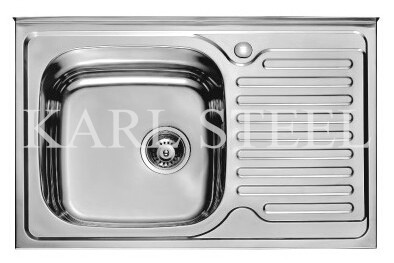 Single Bowl Stainless Steel Sink (6145)