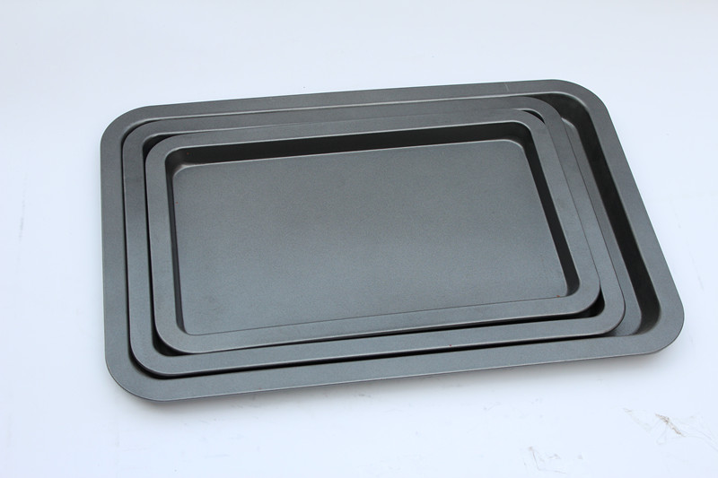 Carbon Steel Non-Stick Biscuit Baking Tray Coated with Teflon Baking Trays