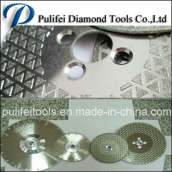 Turbo Wet Flange Concave Electroplate Tuck Point Cutting Blade