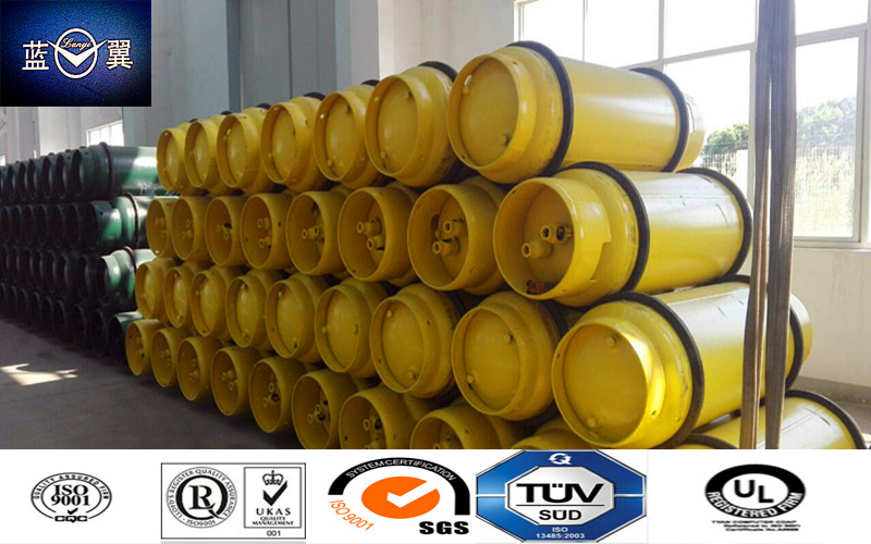 840L and 12mm Thickness Gas Cylinder for Methylamine