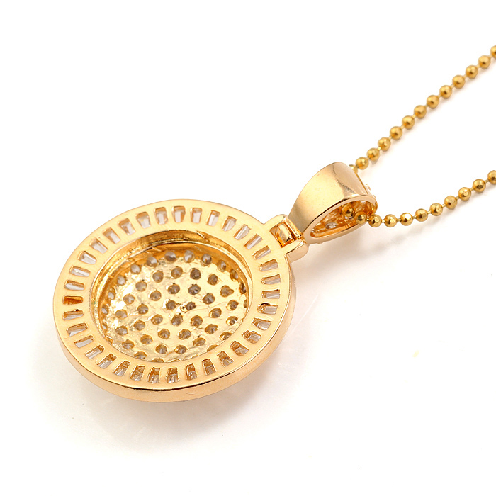 Xuping Luxury Jewelry Pendant Inlaid with Synthetic CZ