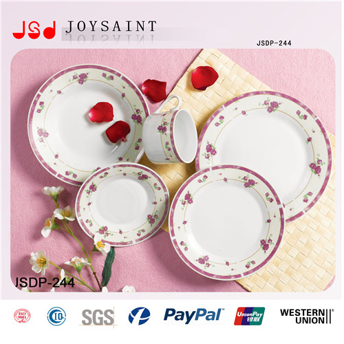 High Quality 18PCS Porcelain Dinner Set