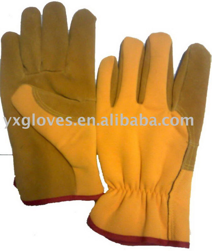 Leather Glove- Working Glove-Cheap Glove-Labor Glove