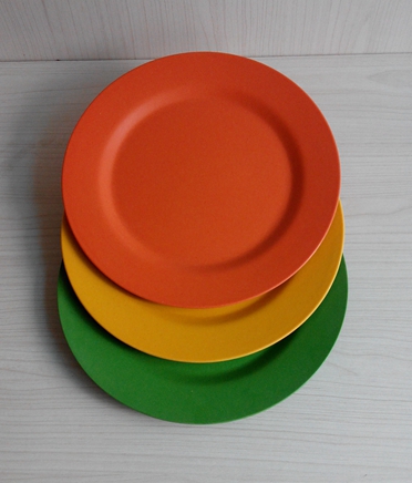 Eco Bamboo Fiber Tableware Plate (BC-P2004)