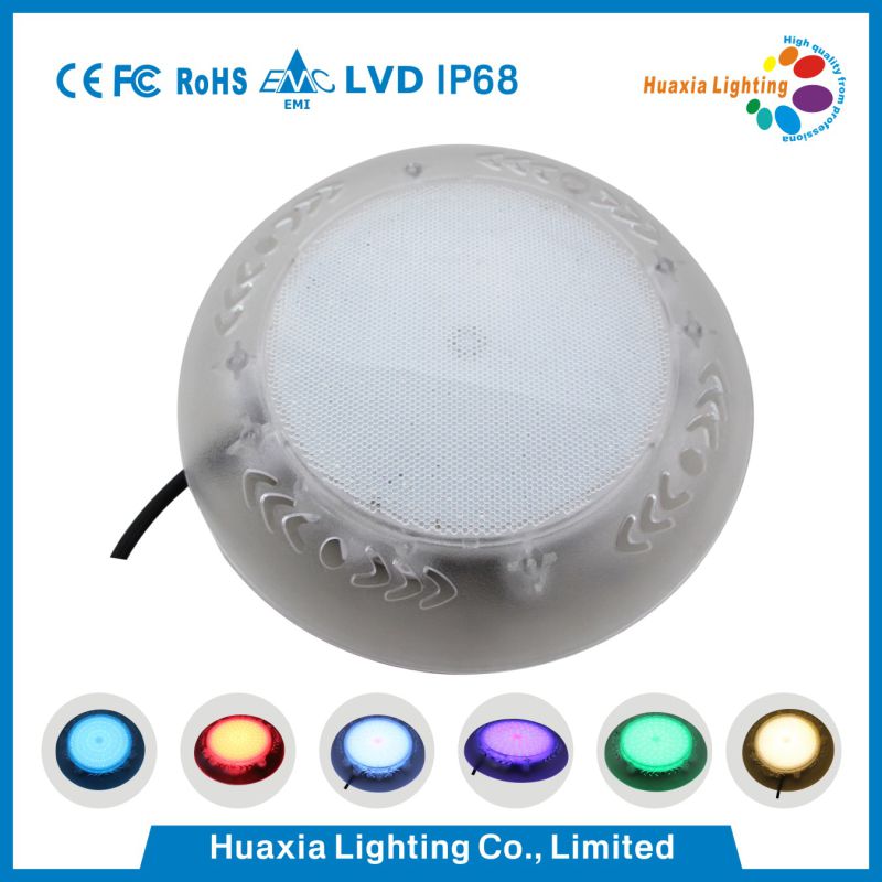 42W RGB Resin Filled LED Underwater Swimming Pool Light