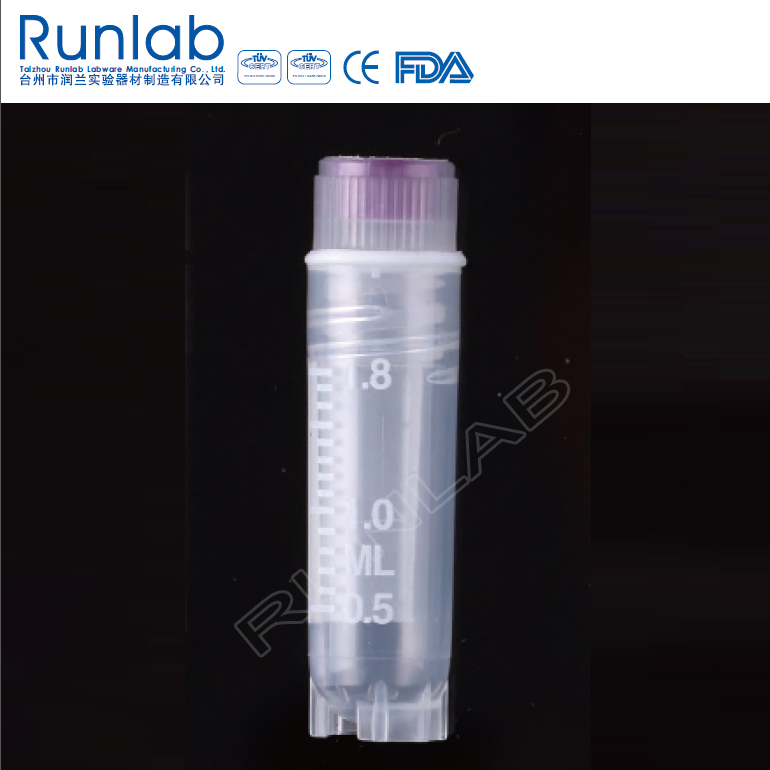 2ml Internal Thread Cryo Vials with Silicone Washer Seal