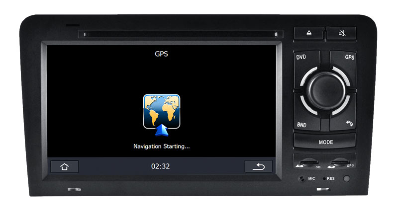 2 DIN Car DVD Player for Audi A3 Audi S3 GPS Navigation (HL-8796GB)