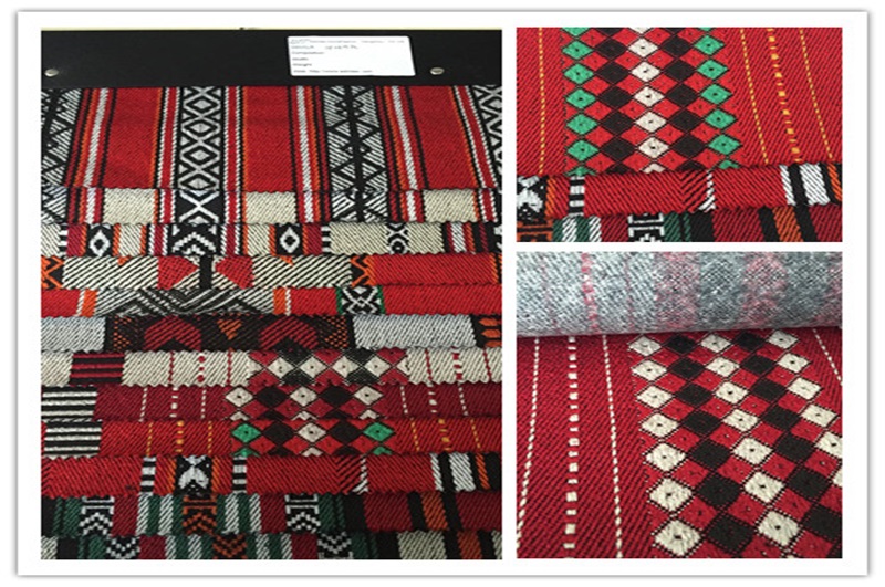 Jacquard Sadu Fabric for Furniture and Tent (EDM4658)
