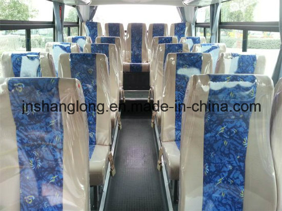 Left Hand Drive Diesel Engine 30 Seats Bus with Euro3