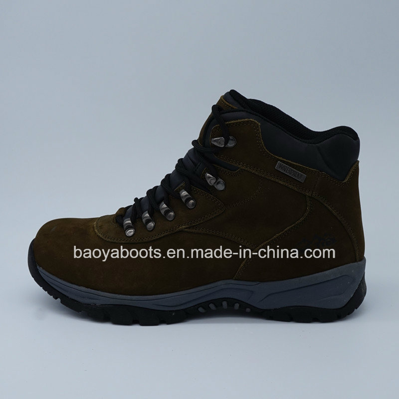 Trekking Shoes Outdoor Hiking Leather Shoes for Men