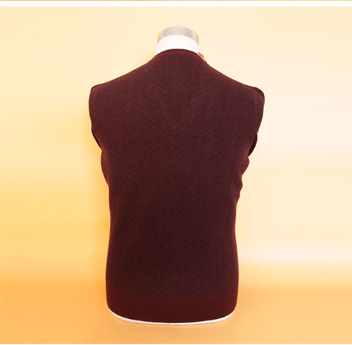 Yak Wool/Cashmere V Neck Pullover Long Sleeve Sweater/Clothing/Garment/Knitwear