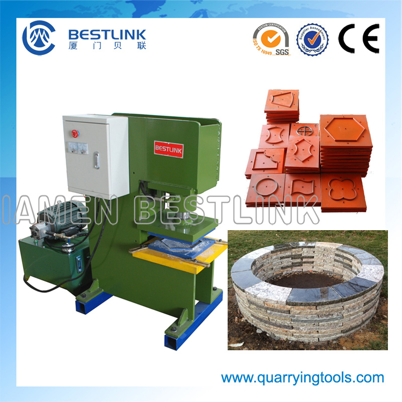 Automatic Stone Cutting & Stamping Machine