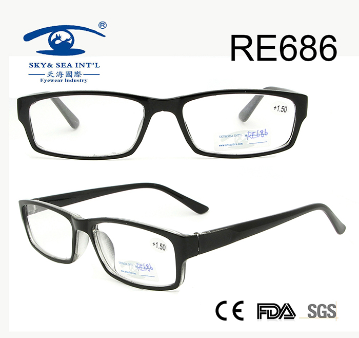 Full-Rim Wholesale Fashion Reading Glasses for Women (RE686)