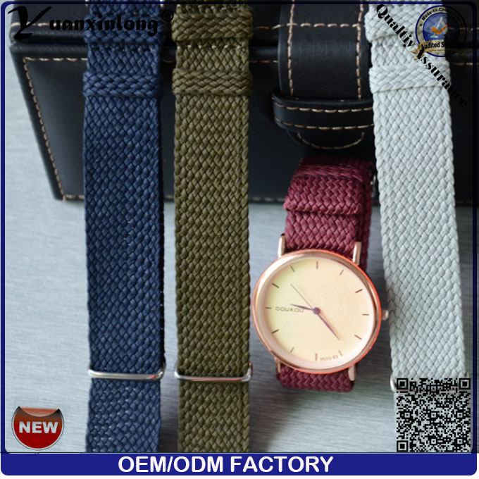 Yxl-036 New Style Watch Strap Band Perlon Strap Wrist Watch Wristband Custom Logo Wholesale Cheapest Watches Band