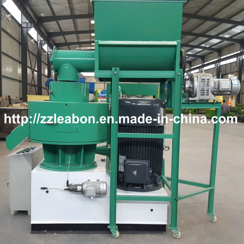 Home Use Vertical Ring Die Wood Powder/Sawdust/Tree Branch/Waste Wood Pellet Machine