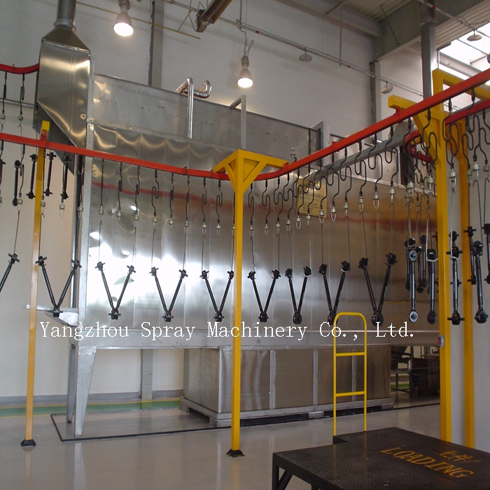 Yangzhou High Quality Water Rotation Painting Booth Spray Booth for Metal