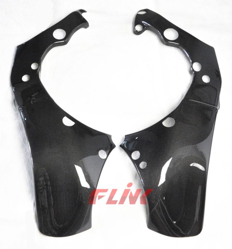 Carbon Fiber Frame Cover for Kawasaki Zx10r 2016