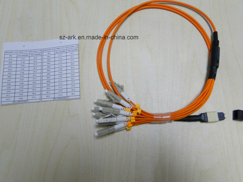 MPO/PC/Male) -FC/PC LC/PC (62.5/125) Fiber Optic (1.5m)