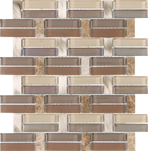 Marble Mosaic Crystal Mosaic/Glass Mosaic/Strip Mosaic Tile