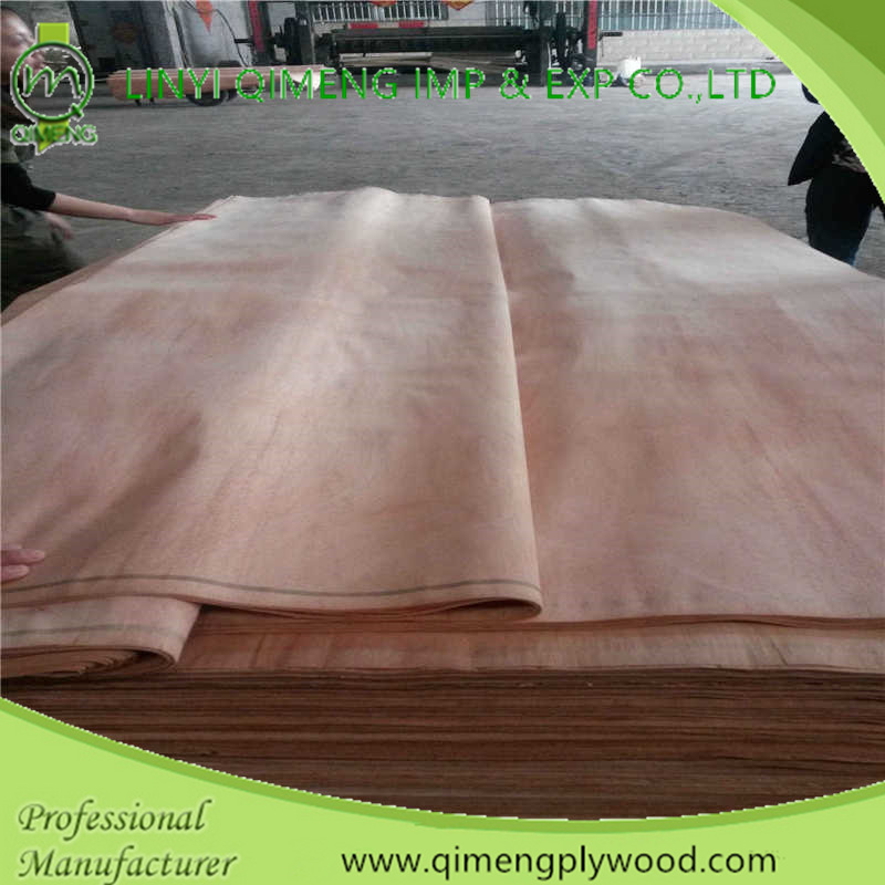 First Grade Okoume Face Veneer with 1280X2500X0.15-0.5mm