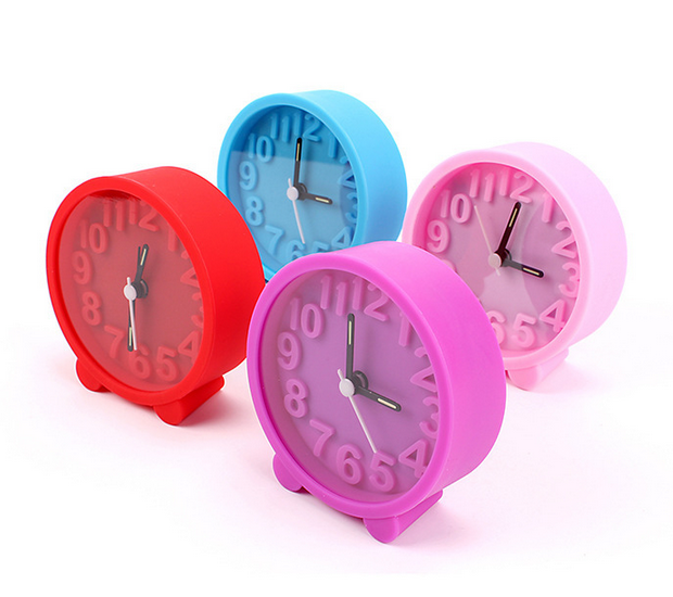 Wholesale Silicon Mini Table Alarm Clock