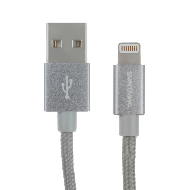 New Nylon Fast Charging 8pin USB Data Cable for iPhone