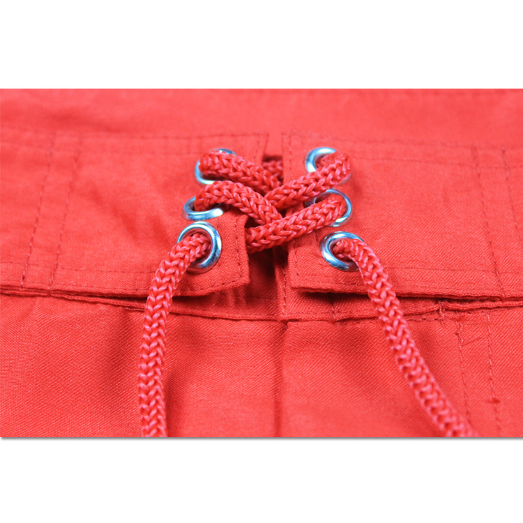 Guangdong Fashion Sportswear Cotton Canvas Red Mens Boxer Shorts