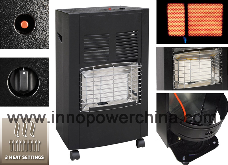 Mobile Ceramic Gas Room Heater with CE Certificate
